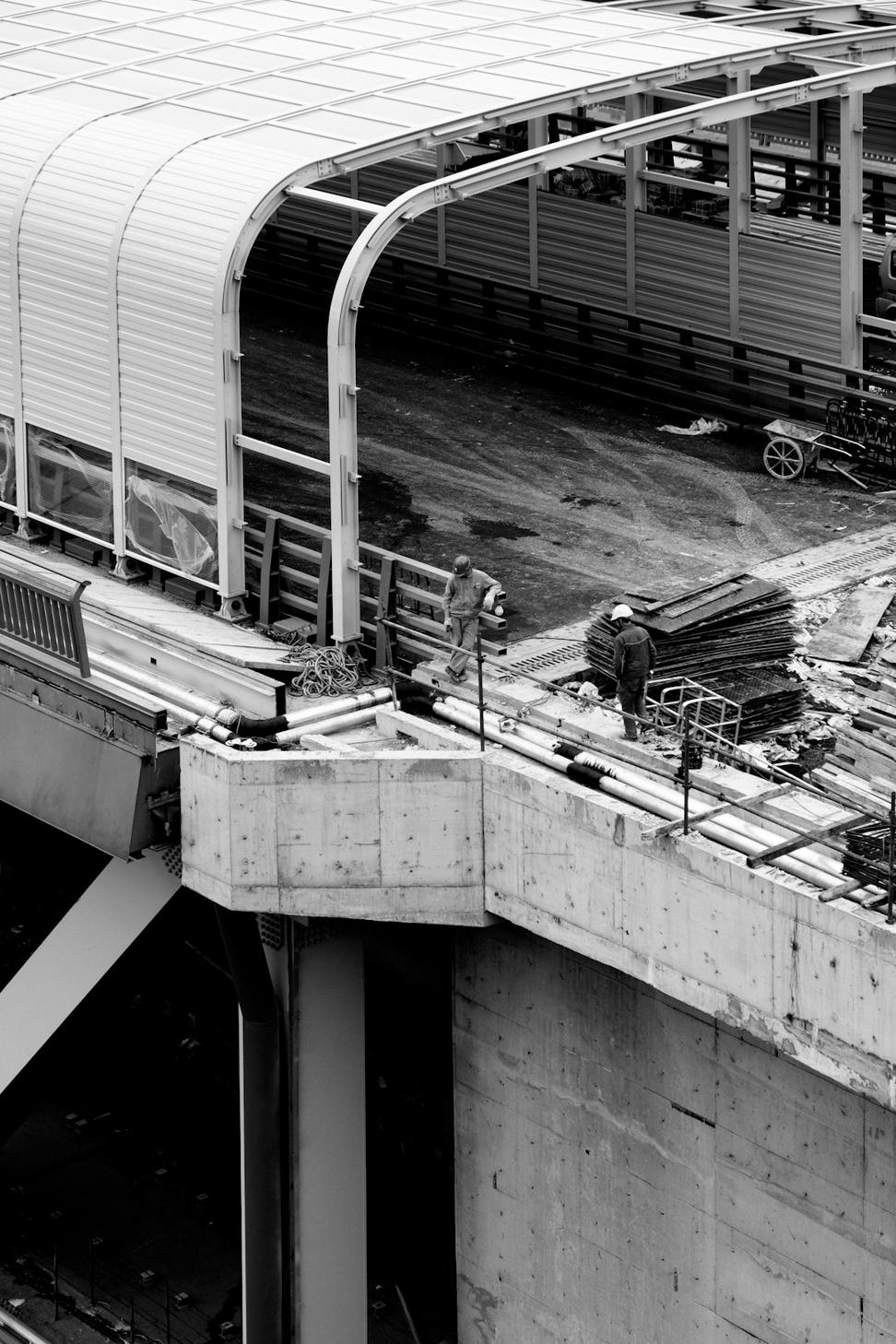 Laneway house in progress